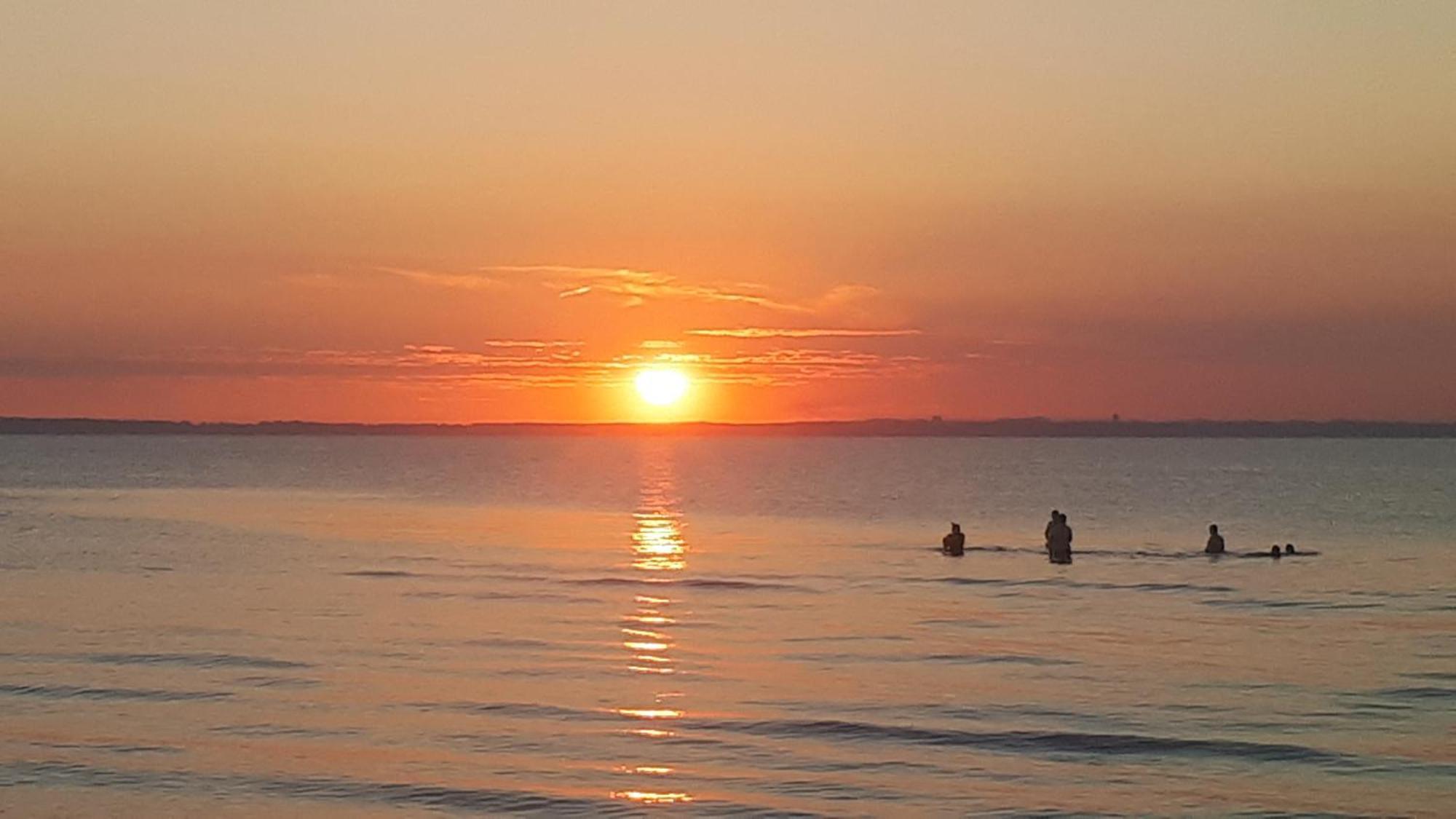 Haus Zum Strand Muschel Dassow Buitenkant foto